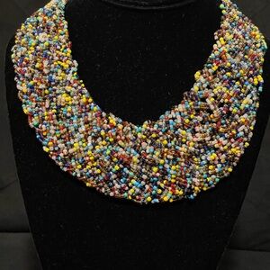 Marvelous 18” Glass bead Necklace